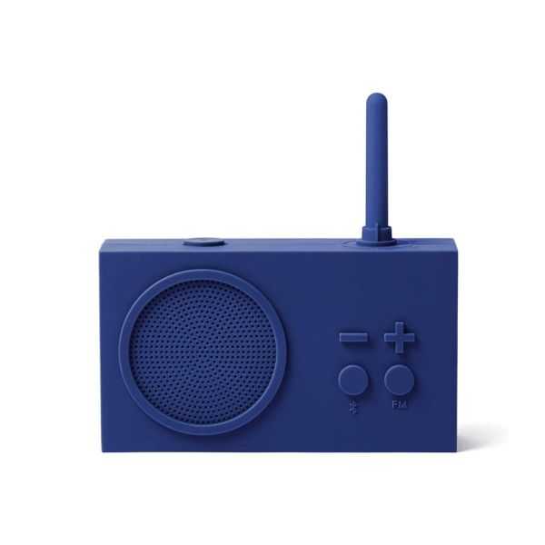 ENCEINTE TYKHO 3 BLUETOOTH RADIO FM BLEU FONCE