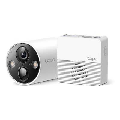 CAMERA EXTERIEUR SANS FIL TAPO C420S1 + HUB CONNEXION