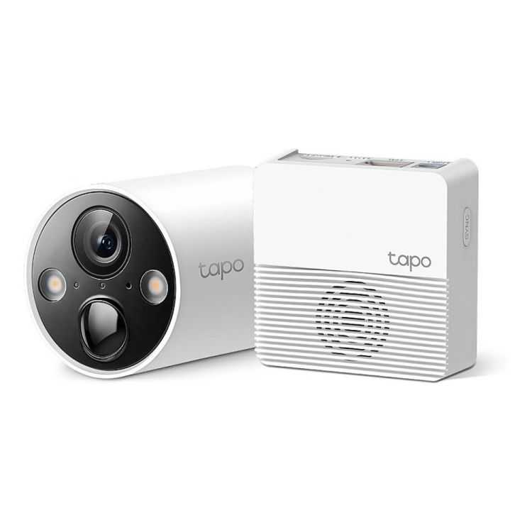 CAMERA EXTERIEUR SANS FIL TAPO C420S1 + HUB CONNEXION