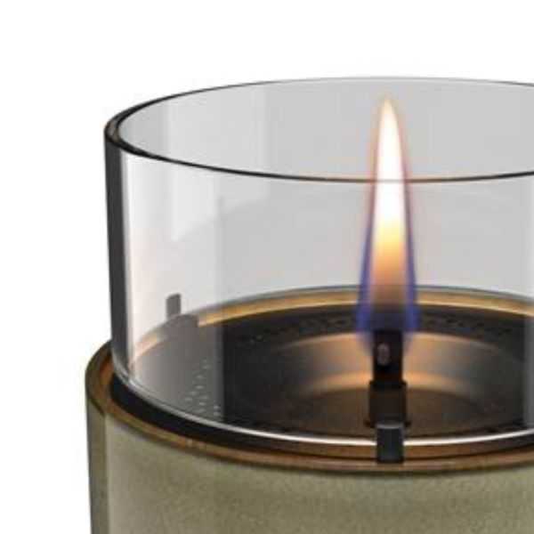 CAFE 18 INTERIOR CANDLE GREEN REACTIVE GLASS