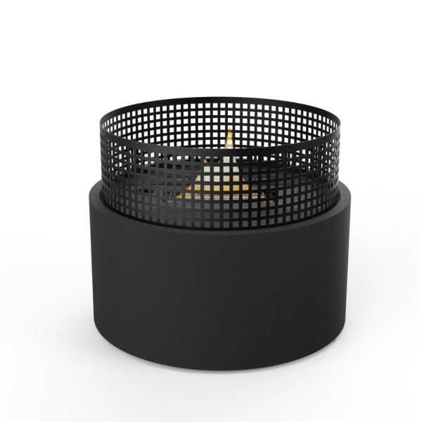 CANDLE PLETTENBERG 180 BLACK STEEL