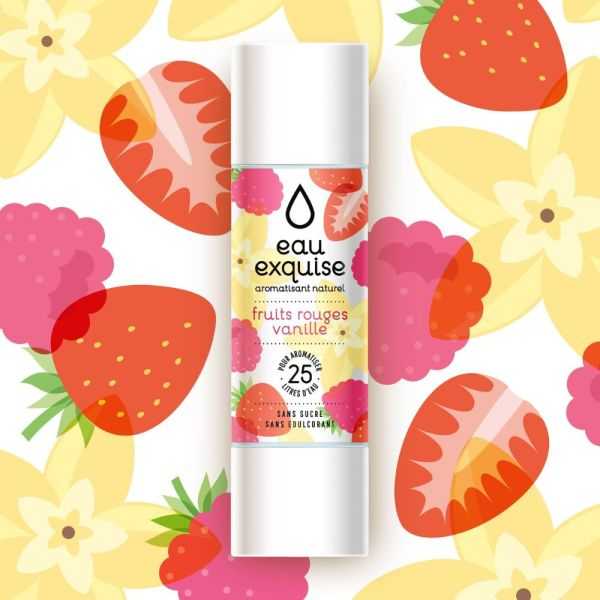 EAU EXQUISE FRUITS ROUGES VANILLE 27ML
