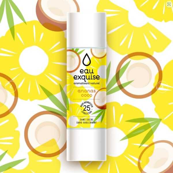 EAU EXQUISE ANANAS COCO 27 ML