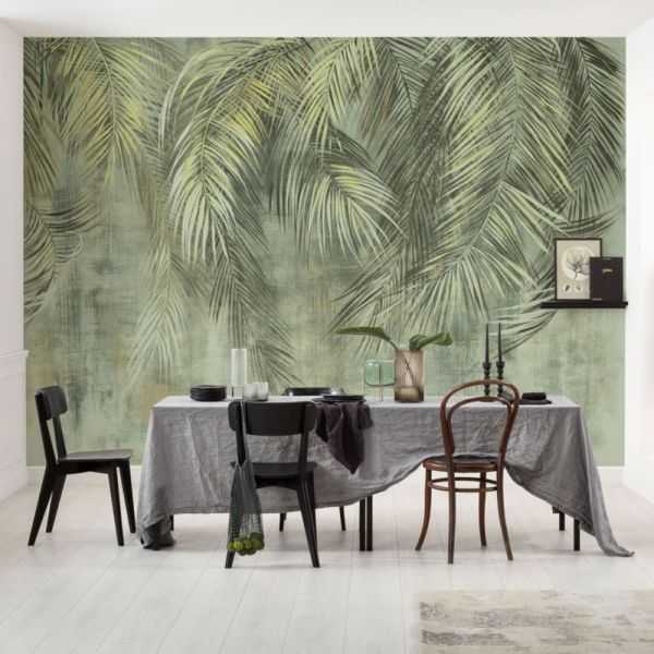 POSTER XXL IMPRESSION NUMERIQUE ''PALM FRONDS'' 350 x 250 CM