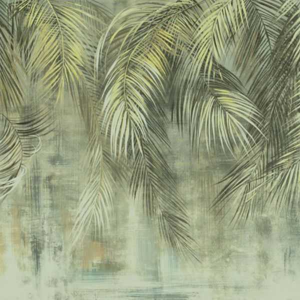 POSTER XXL IMPRESSION NUMERIQUE ''PALM FRONDS'' 350 x 250 CM