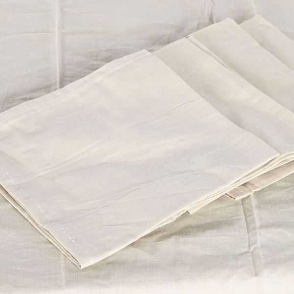  NAPPE SET 5 LIN COTON 150 X 150 X 150 CM BEIGE