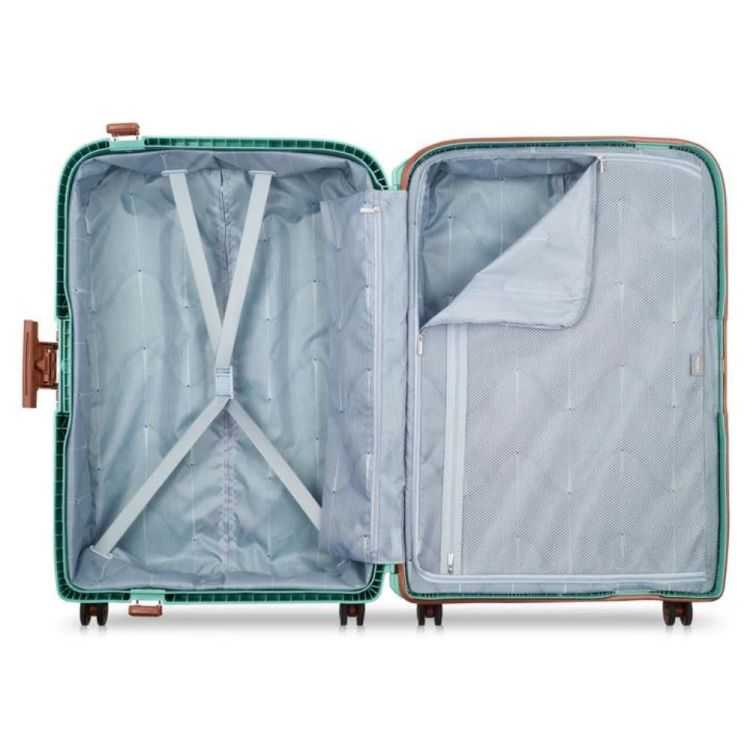 VALISE MONCEY 76 CM TR 4DR ECO VERT AMANDE