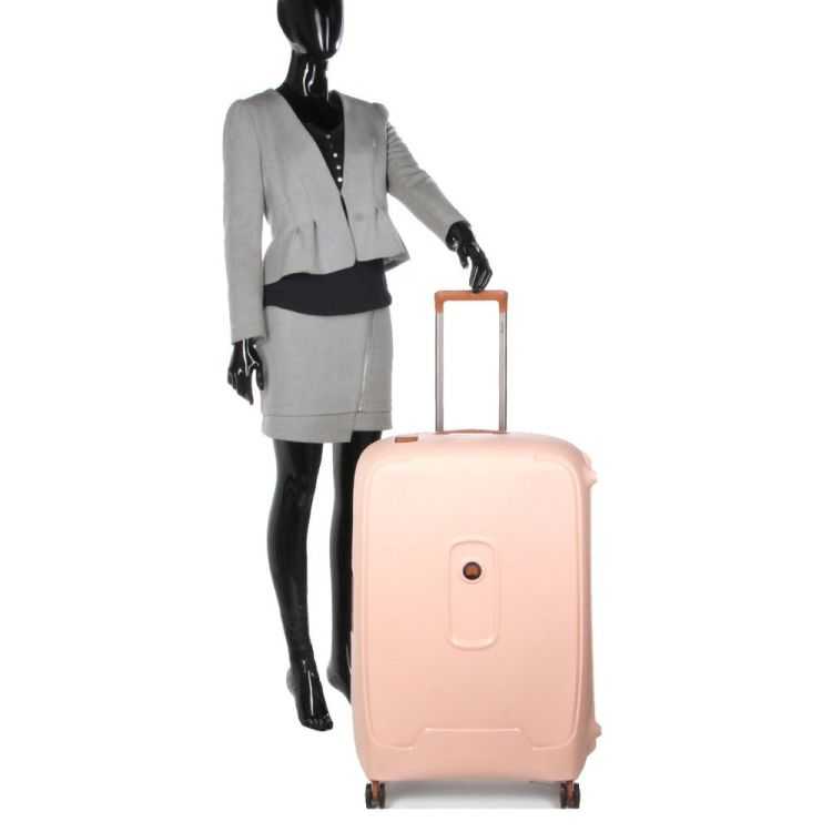 VALISE MONCEY 76 CM TR 4DR ECO VERT AMANDE