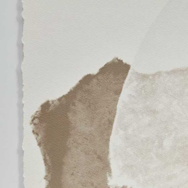TABLEAU TORROELLA  ABSTRAIT 60 X 90 CM BLANC