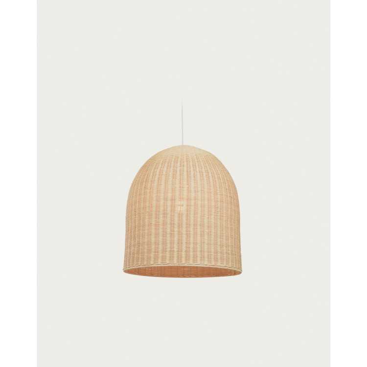 ABAT-JOUR POUR SUSPENSION DRUCIANA EN ROTIN FINITION NATURELLE D 60 C