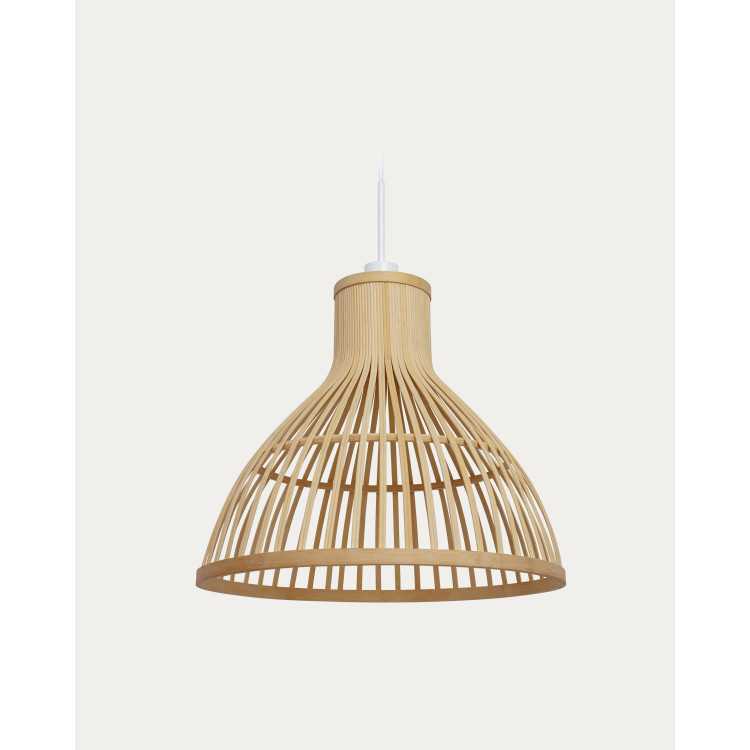 ABAT-JOUR POUR SUSPENSION NATHAYA EN BAMBOU FINITION NATURELLE D 46 C