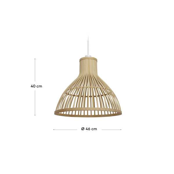 NATHAYA BAMBOO SUSPENSÃO ABAJUR...