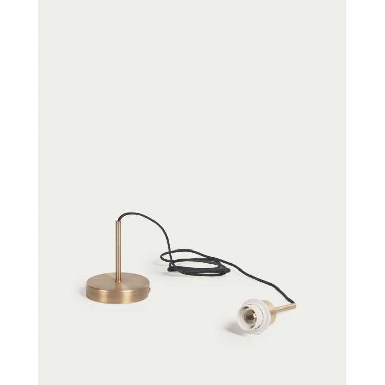 MONTAGEM PINGENTE FULVIA EM METAL COM ACABAMENTO DOURADO