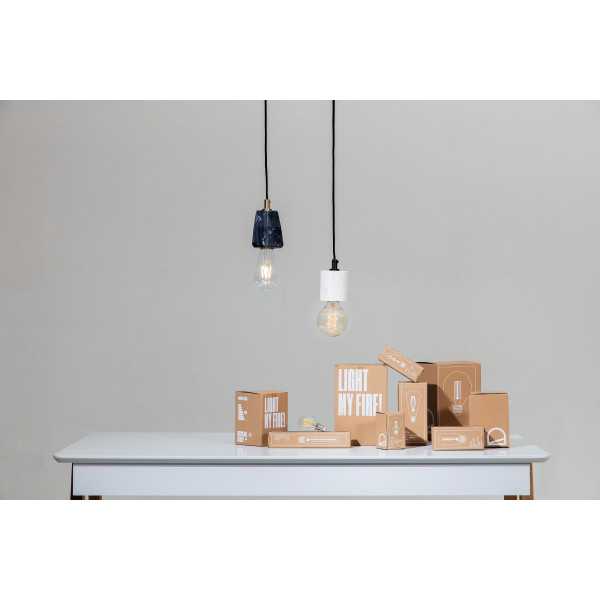 LÂMPADA LED E27 4 W E 80 MM LUZ QUENTE
