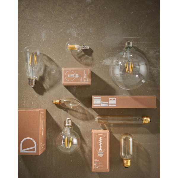 LÂMPADA LED E27 4 W E 80 MM LUZ QUENTE