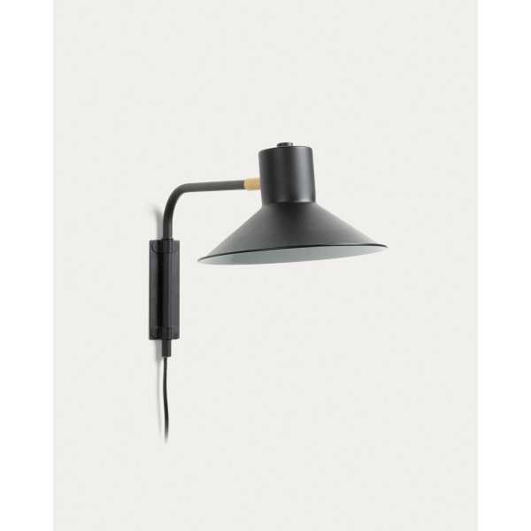 ARIA SMALL BLACK WALL LIGHT