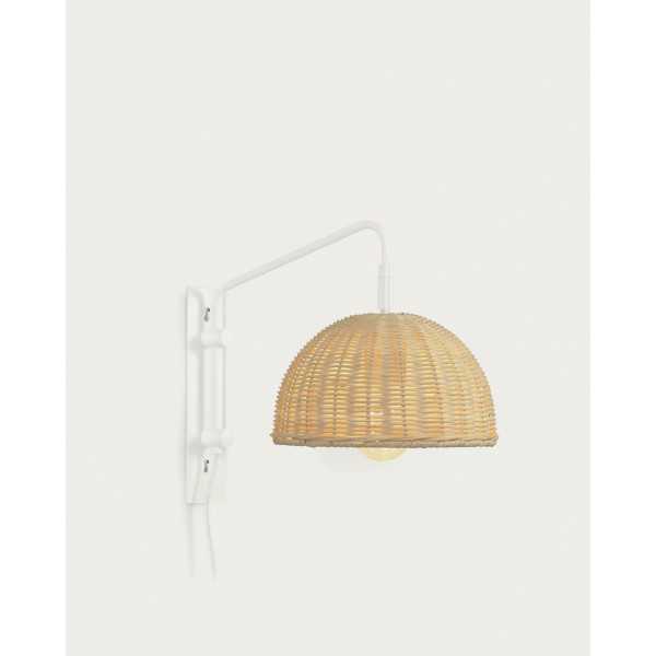 DAMILA WALL LIGHT IN WHITE PAINTED...