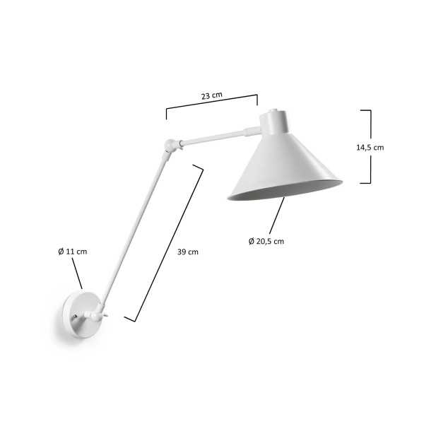 APPLIQUE DIONE BLANC