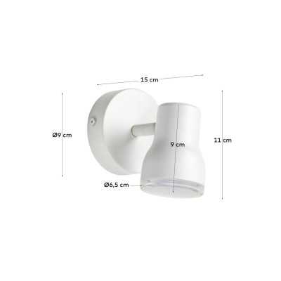 WHITE TEHILA WALL LIGHT 2