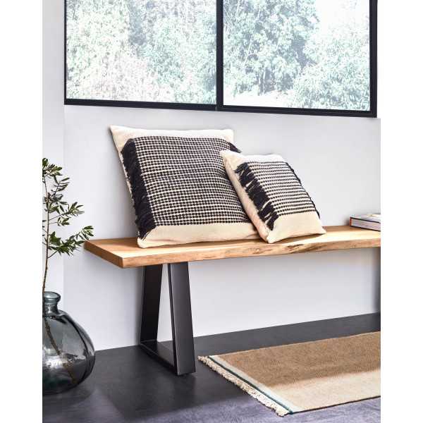 BANC ALAIA EN BOIS D'ACACIA MASSIF...