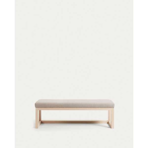 BANCO LOYA BEGE 128 CM