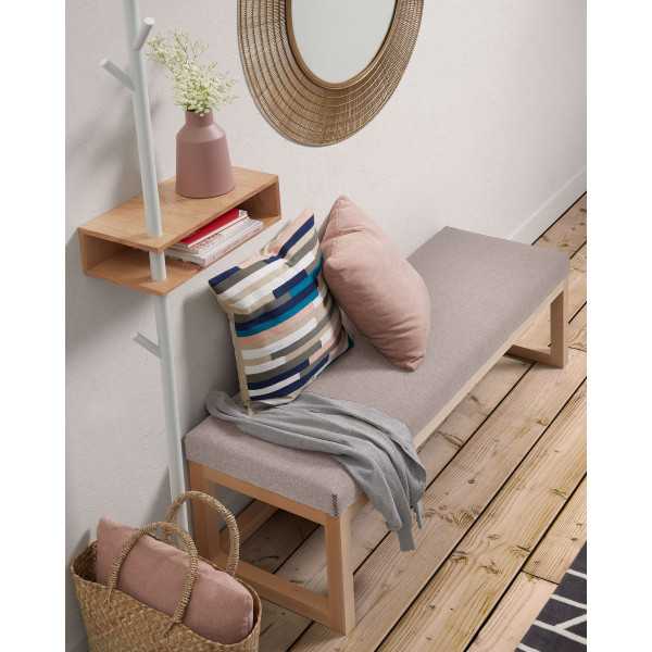BANCO LOYA BEGE 128 CM