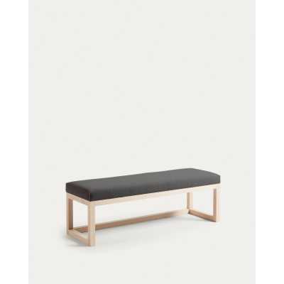 LOYA BLACK BENCH BENCH WOOD...