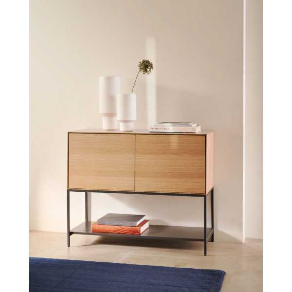 VEDRANA BUFFET 2 DOORS OAK VENEER AND...