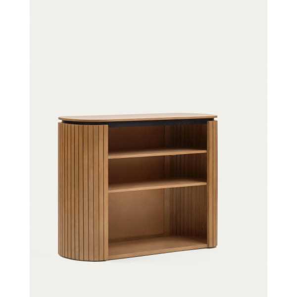 LICIA SHELVES IN MANGO WOOD AND BLACK...