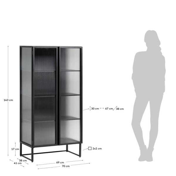 VITRINE TRIXIE 70 X 143 CM