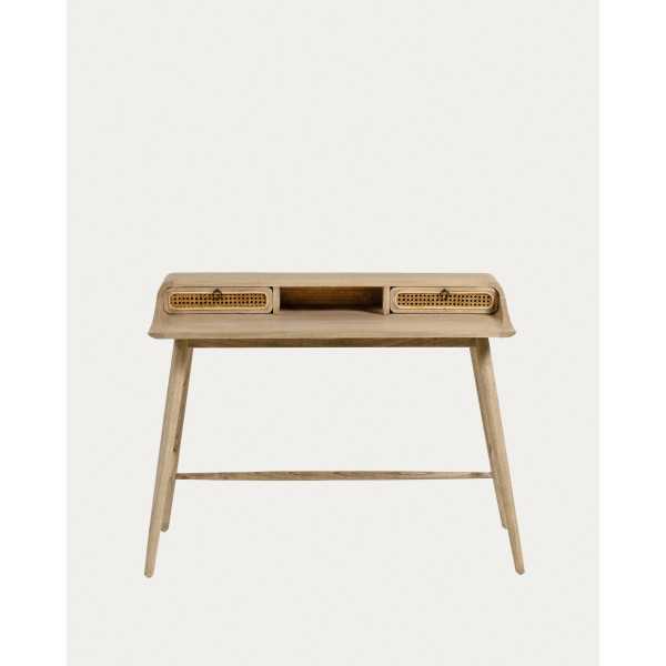 BUREAU NALU EN BOIS DE MINDI ET...