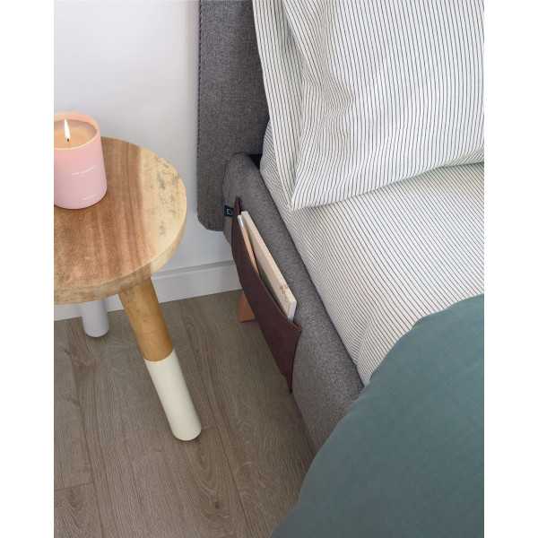 HOUSSE POUR LIT DYLA GRISE POUR...