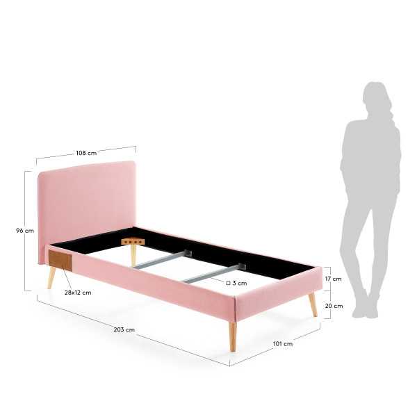 CAPA PARA CAMA DYLA ROSA PARA COLCHÃO...
