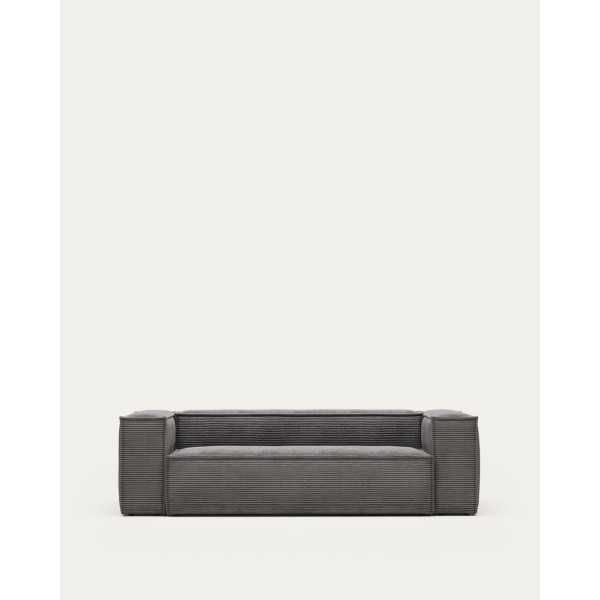 BLOK 3-SEATER SOFA IN GRAY HUGE...