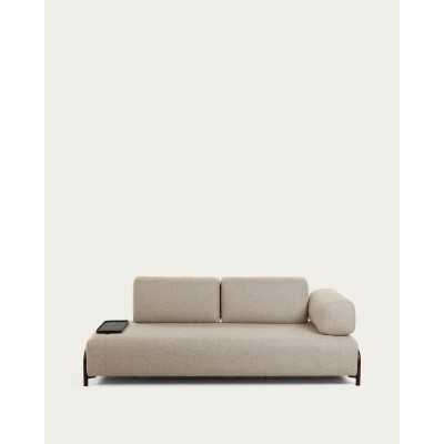 CANAPÉ COMPO 3 PLACES BEIGE...