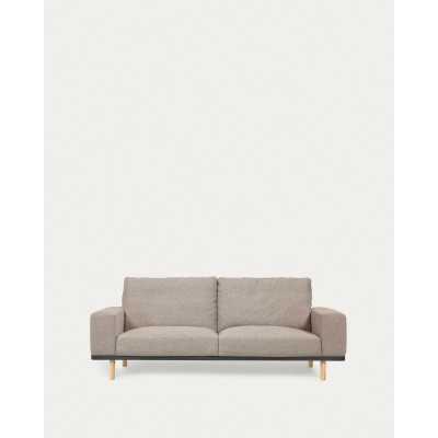 NOA 3 SEAT BEIGE SOFA WITH...