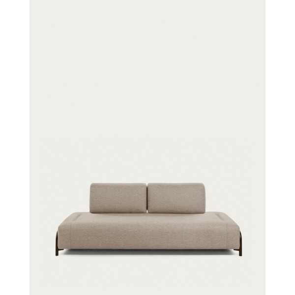 COMPO BEIGE 3-SEAT MODULE 232 CM
