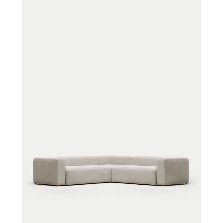 BLOK CORNER SOFA 4 SEAT BEIGE 290 X 290 CM