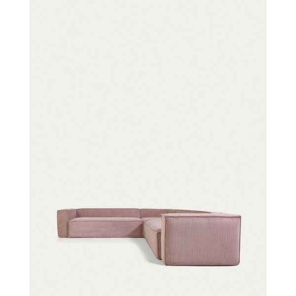 CANAPÉ D’ANGLE BLOK 6 PLACES VELOURS...