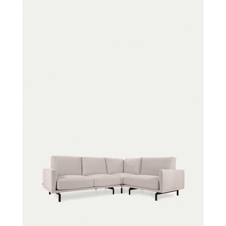 GALENE CORNER SOFA 3 SEAT BEIGE 267 X 207 CM