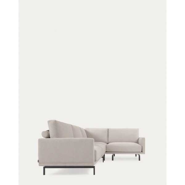 CANAPÉ D'ANGLE GALENE 3 PLACES BEIGE...