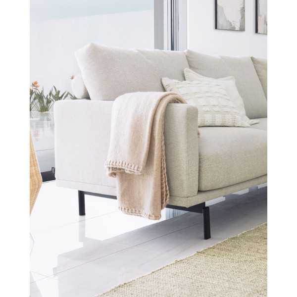 CANAPÉ D'ANGLE GALENE 3 PLACES BEIGE...