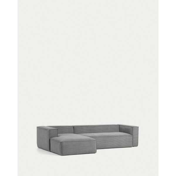 BLOK 3-SEATER SOFA LEFT CHAIRS VELVET...