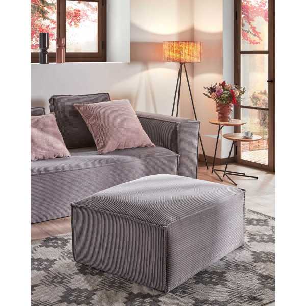 BLOK 3-SEATER SOFA LEFT CHAIRS VELVET...