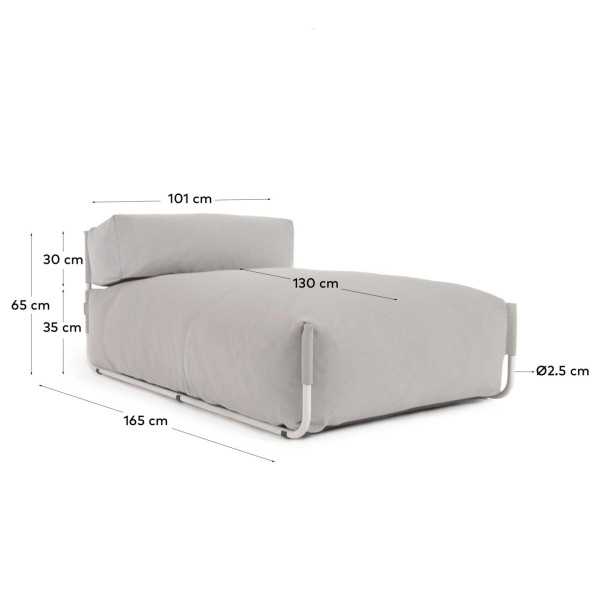 POUF OUTDOOR MODULAR SOFA MERIDIAN...