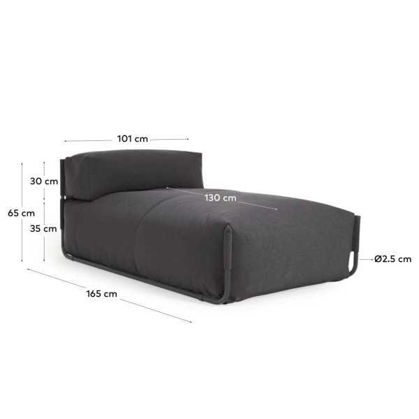 POUF OUTDOOR MODULAR SOFA SQUARE...