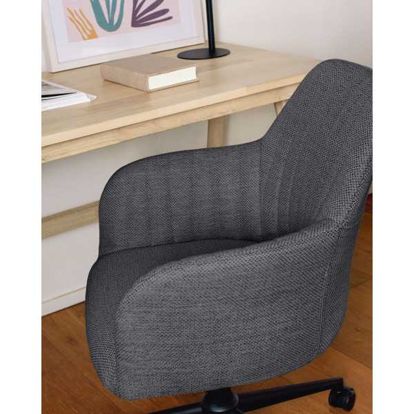 MADINA DARK GRAY OFFICE CHAIR