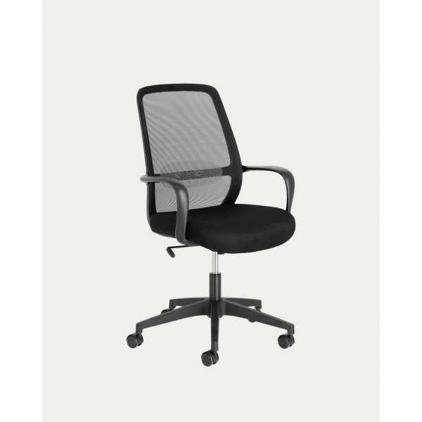 BLACK MELVA OFFICE CHAIR