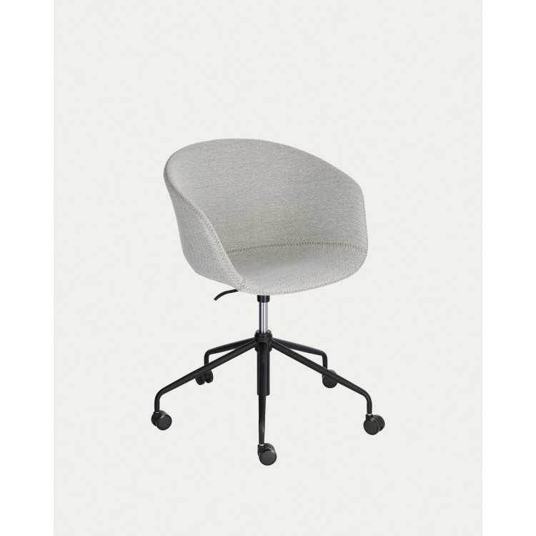 YVETTE LIGHT GRAY OFFICE CHAIR