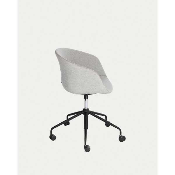 YVETTE LIGHT GRAY OFFICE CHAIR